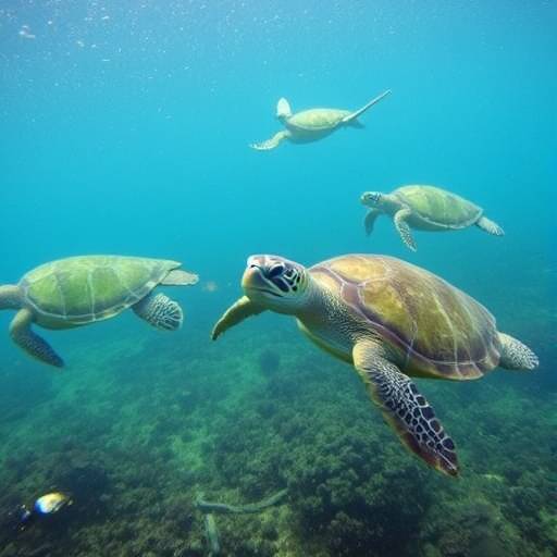 Sea turtle in Indian waters